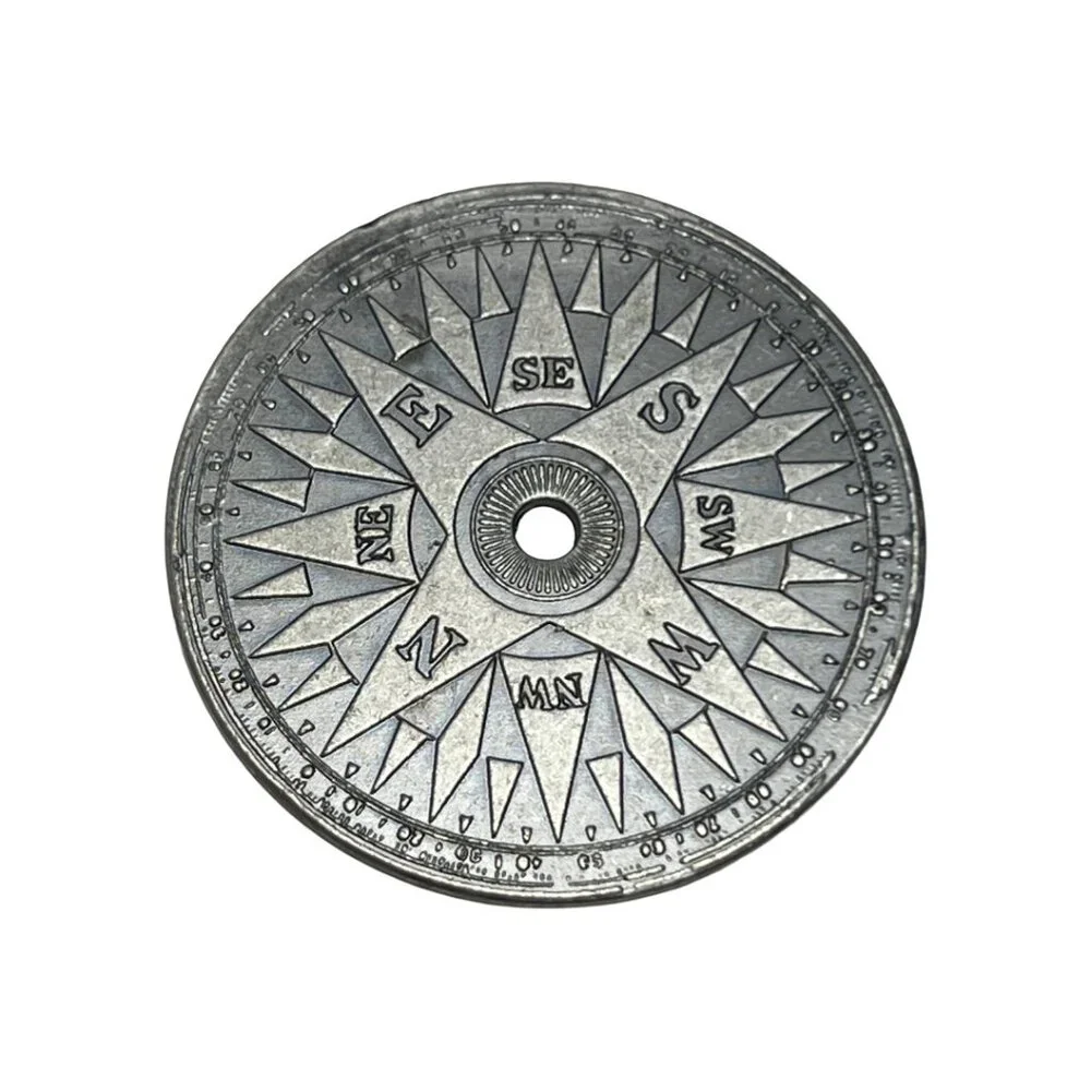 8 Compass Elements by Tim Holtz Idea-ology Mixed Metal Tones Craft Supplies